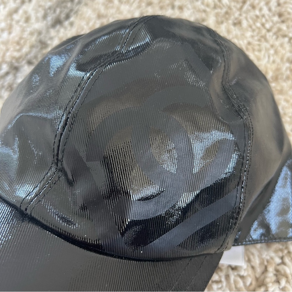 🖤NWT🖤 CHANEL SPORT Triple Black Baseball Cap - Picture 3 of 7